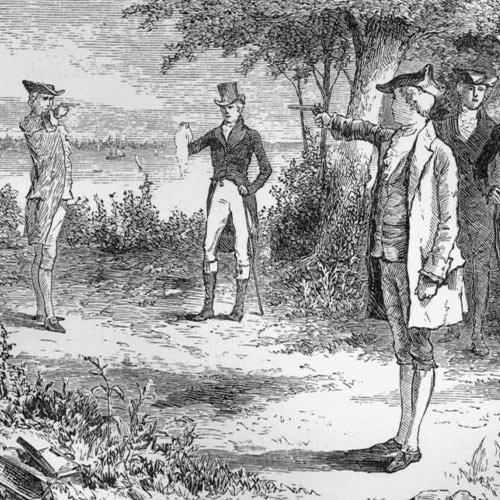 Burr-Hamilton Duel